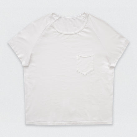 White Raglan T-shirt