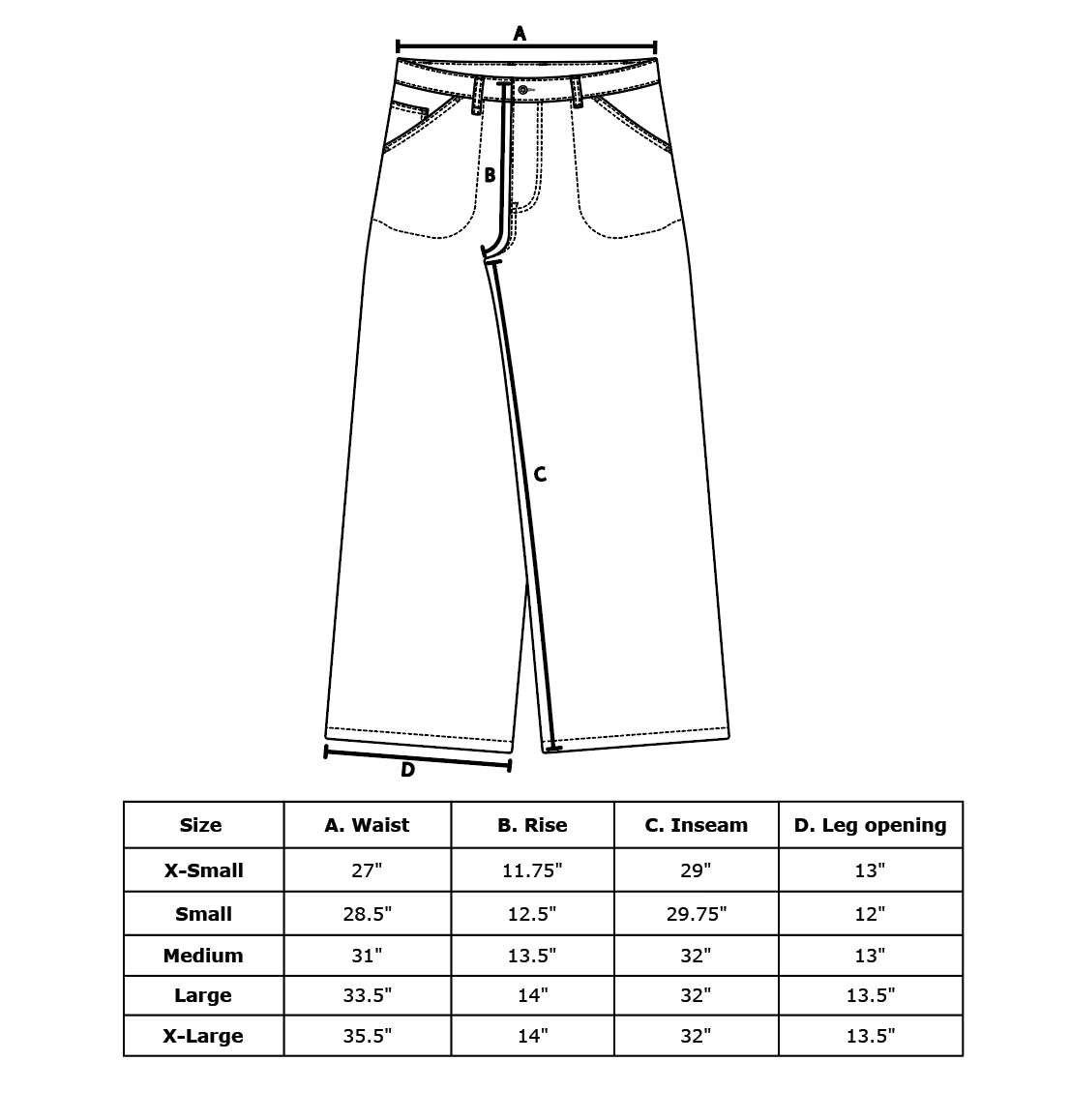 OURAW Indigo Denim